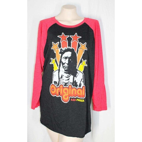 NTVS S.P.J. XL Native American Clothing Indian Chief Original Red Power Retired - Picture 1 of 5